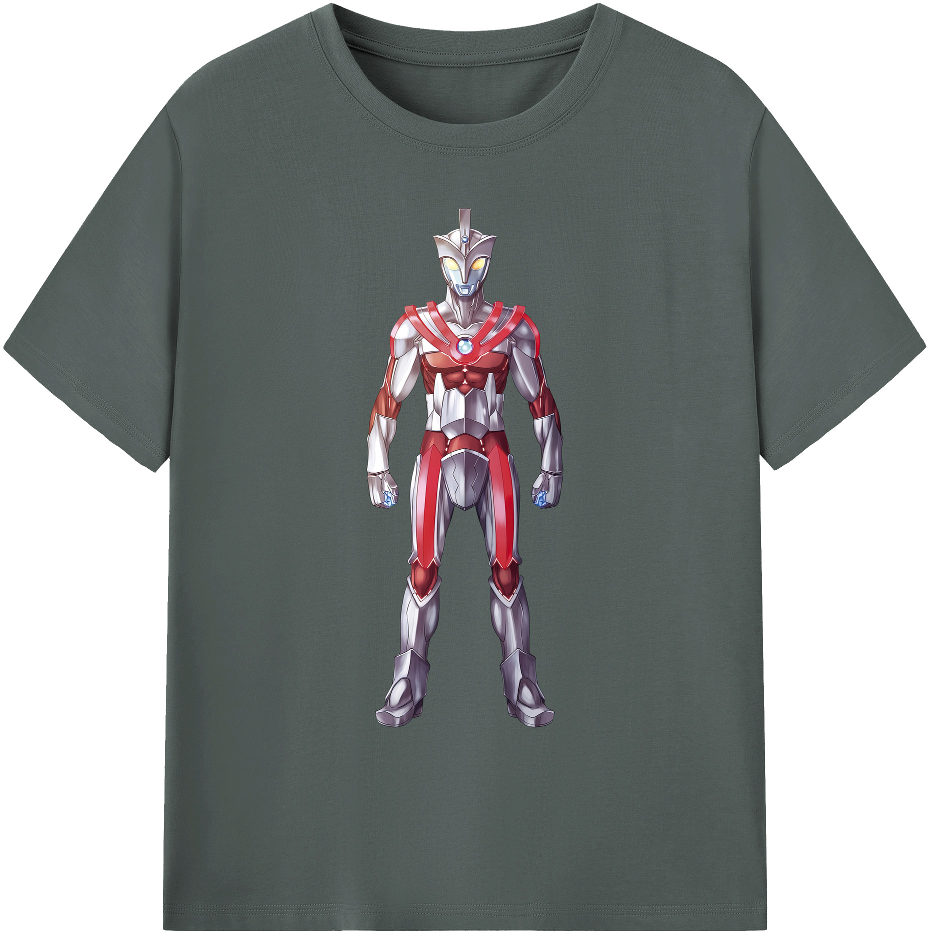 （画像用） ウルトラマン Ultraman 綿100％ メンズ半袖Tシャツ｜肌触りやわらか＆通気性
